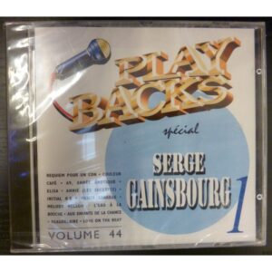 CD PLAYBACKS SERGE GAINSBOURG