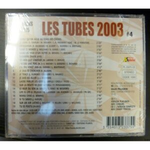 CD PLAYBACKS LES TUBES 2003