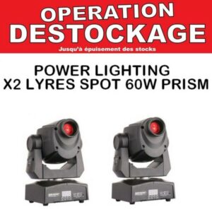 POWER LIGHTING LYRE SPOT 60 W PRISM