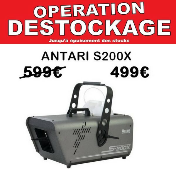 ANTARI S200X MACHINE A NEIGE