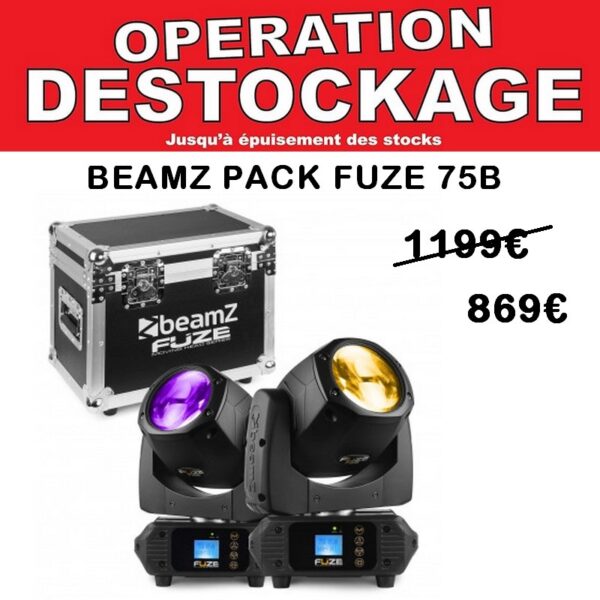 BEAMZ PACK FUZE 75B