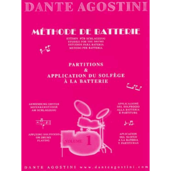 METHODE BATTERIE DANTE AGOSTINI VOL 1