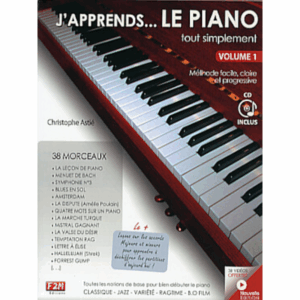J’APPRENDS LE PIANO TOUT SIMPLEMENT VOL 1