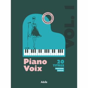 PIANO VOIX 20 TITRES AEDE VOL 1