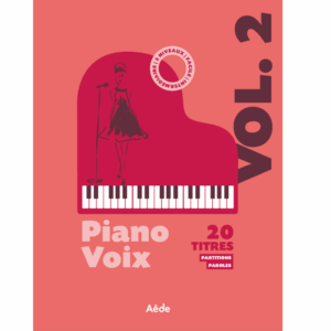 PIANO VOIX 20 TITRES AEDE VOL 2