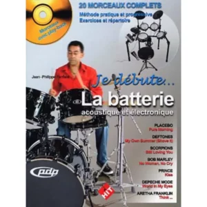 JE DEBUTE LA BATTERIE VOL 1 CD