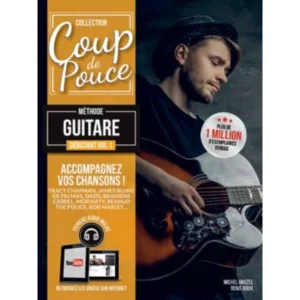 COUP DE POUCE METHODE GUITARE DEBUTANT VOL 1