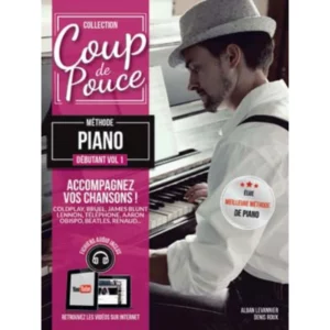 COUP DE POUCE METHODE PIANO DEBUTANT VOL 1