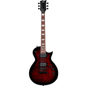 GUITARE ELECTRIQUE LTD EC256-QMSTBCSB