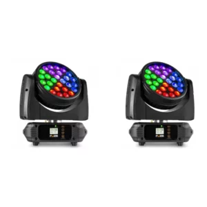 LYRE WASH 28x12w RGBW-A-UV FUZE2812 + FLIGHTCASE