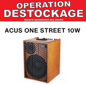 AMPLIFICATEUR SUR BATTERIE ACUS ONE STREET 10