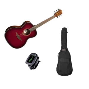 PACK GUITARE FOLK LAG T-RED-A