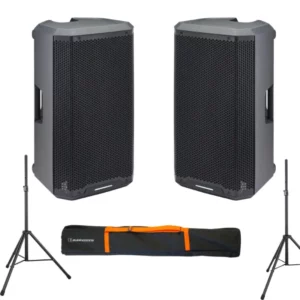 PACK ENCEINTE AMPLIFIÉE AUDIOPHONY CARBON12A