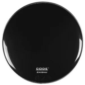 PEAU DE GROSSE CAISSE CODE DRUMHEADS ENIGMA BLACK GC RESO 20″