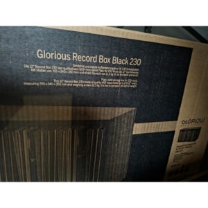 GLORIOUS RECORD BOX BLACK 230