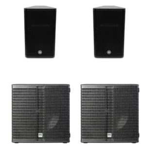 PACK x2 YAMAHA DXR12 + x2 HK LINEAR 1500A